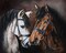 Horse Tenderness WD2469 14.9 x 18.9 inches Wizardi Diamond Painting Kit